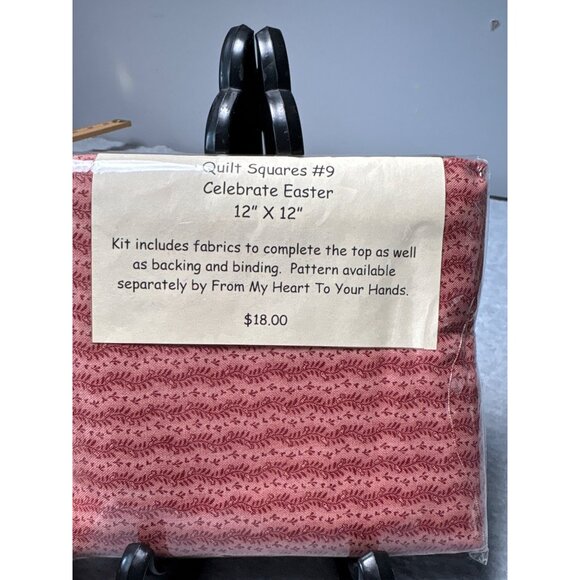 Celebrate the Holidays with Small Quilt Squares#9 Easter Fabric Kit & Traditions - Picture 4 of 8